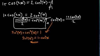 Power Reducing Identities
