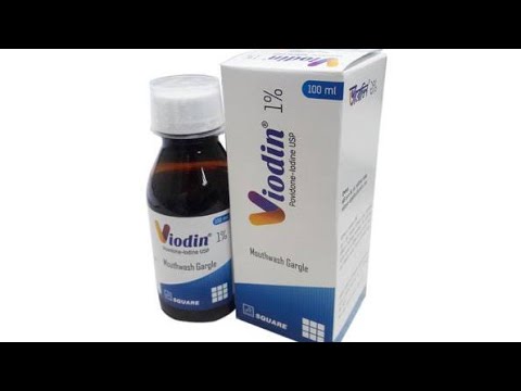 Vidotin Viodin Mouthwash || মুখের ও গলার ইনফেকশন জীবাণুমুক্ত রাখতে কার্যকরী ঔষধ ...