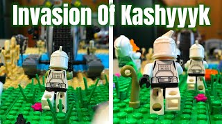 Invasion Of Kashyyyk - LEGO Star Wars Kashyyyk MOC