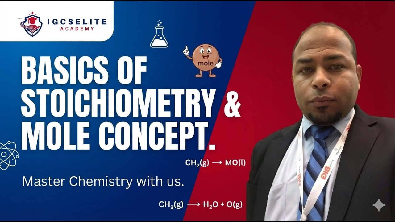 Basics of stoichiometry and mole Concept - YouTube