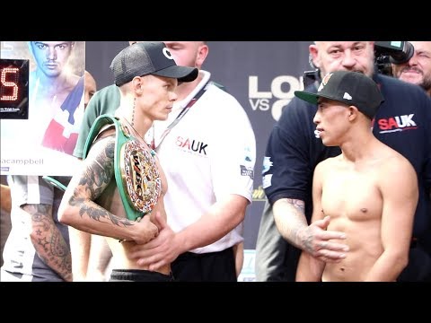 boxing news 24/7 co.uk UPSET ON THE CARDS? - CHARLIE EDWARDS v JULIO CESAR MARTINEZ (OFFICIAL) WEIGH-IN VIDEO / o2