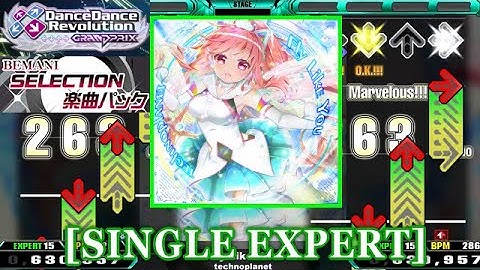 【DDR GP(WORLD)】 Fly Like You / technoplanet [SINGLE EXPERT] 譜面確認+Clap