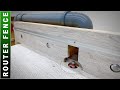 🟢 Router Table Fence Build - DIY Router Fence with Dust Port - Part 2