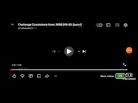 Challenge Countdown from 2055 (♾️x Speed)