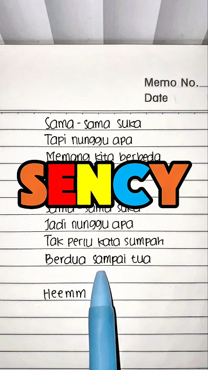 SENCY - Dia & Tenxi (Lyrics) || 