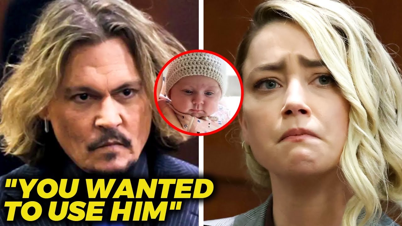 Amber Heard Used Only A Baby To Gain PITY In Spite Of Divorce