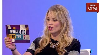 Did Kimberly Wyatt do the splits to fix her car?  Would I Lie To You: Series 11 Episode 1  BBC One