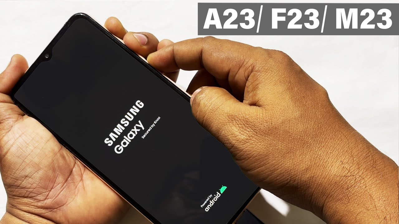 A23/ F23/ M23 Samsung : Hard Reset | Unlock Pin Pattern Password | Format