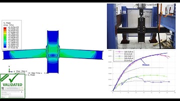 Static behavior of bolted end-plate joint Abaqus