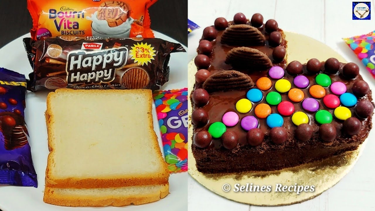 Valentine's Day Chocolate Bread Cake in 15 Minutes | Cake |Dairy milk Cake |Quick & Easy bread Cake