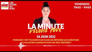 La minute d'Elodie Poux - Répondre aux questions à la place des candidats (24/06/2022)