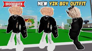 “Y2K Drip Boy Outfit 🔥 Brookhaven Codes Included”