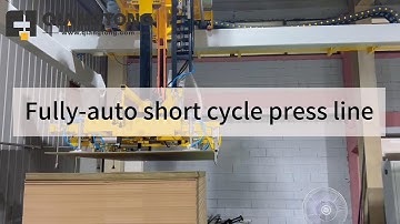 ZD-A short cycle melamine press – MDF, particleboard, plywood, chipboard