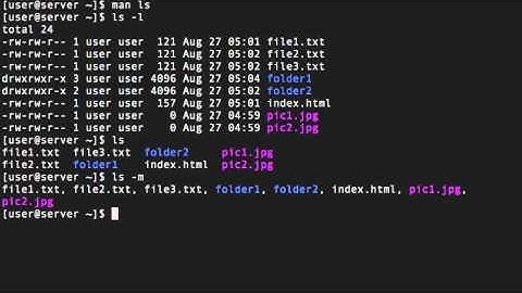 Linux Quick Start Navigation Basics