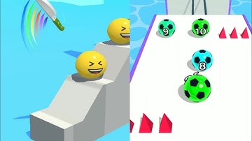 Slice it All Vs Marble Run 3D Gameplay Android iOS