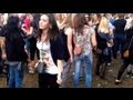 Sexy girl doing Dutch Shuffle at Dance at the Park 2011 part 2