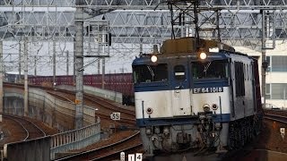 中央本線2075列車(稲沢~春日井)EF64-1018