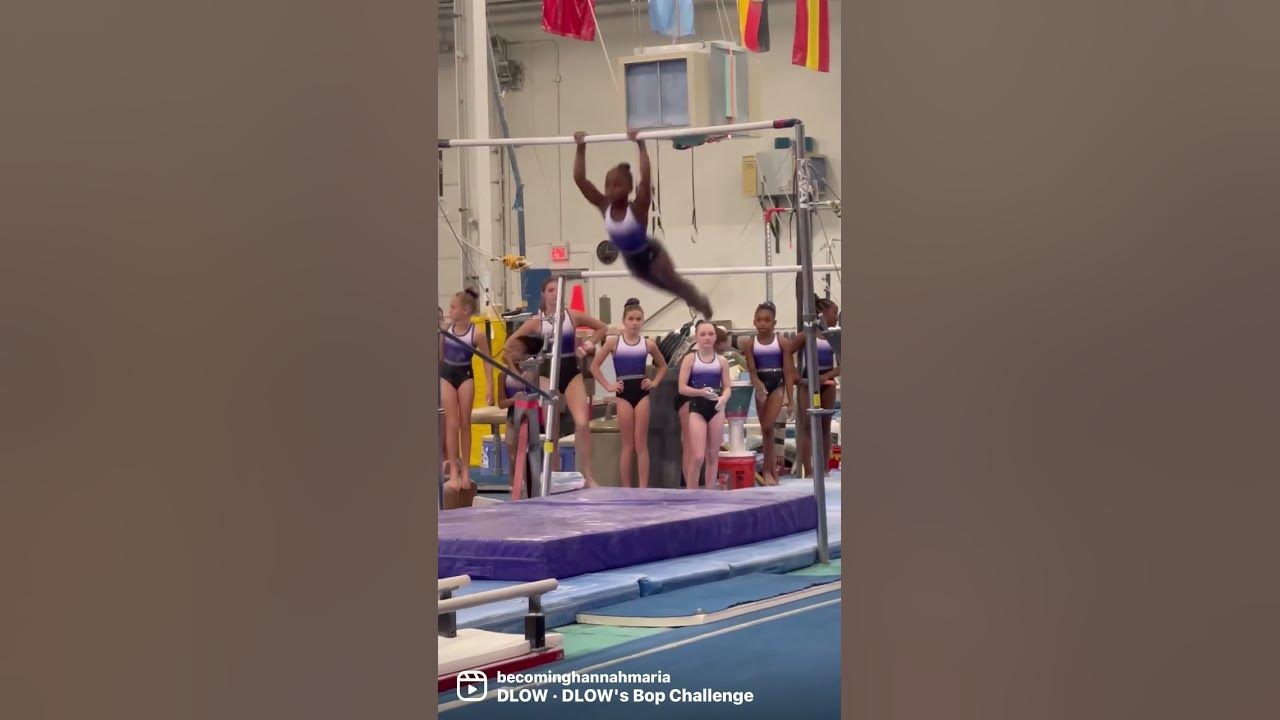 Hannah Maria Jones level 4 bar routine. 2 place! YouTube