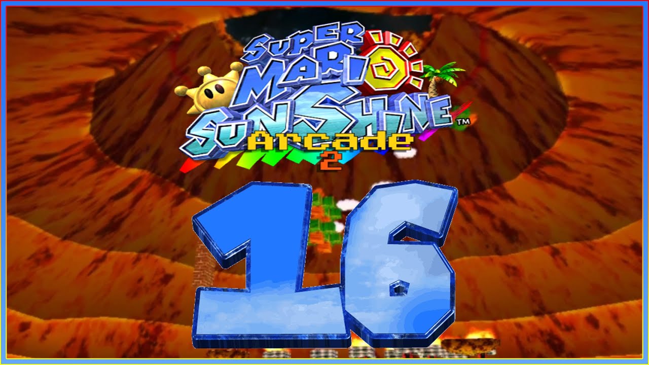 Super Mario Sunshine Arcade 2 LES NUAGES FLOTTANTS DANS LE