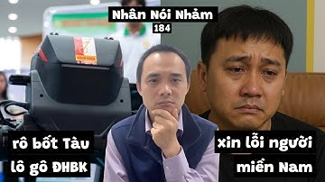 NNN184 Robot Tàu, logo ĐH Bách Khoa. Hàn Quốc cứu công dân. Xin lỗi người miền Nam @bocphottaichinh