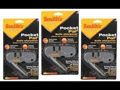 How to keep your EDC Knife Sharp With Smith's Pocket Pal Knife Sharpener