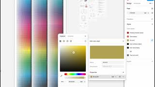 How to use SMS colours in design: Figma screenshot 5