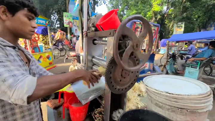Ice Cream 🍦 & Sugar Cane Juice 🧃 | Sweet Street Food Combo Loved Across Asia 🌏