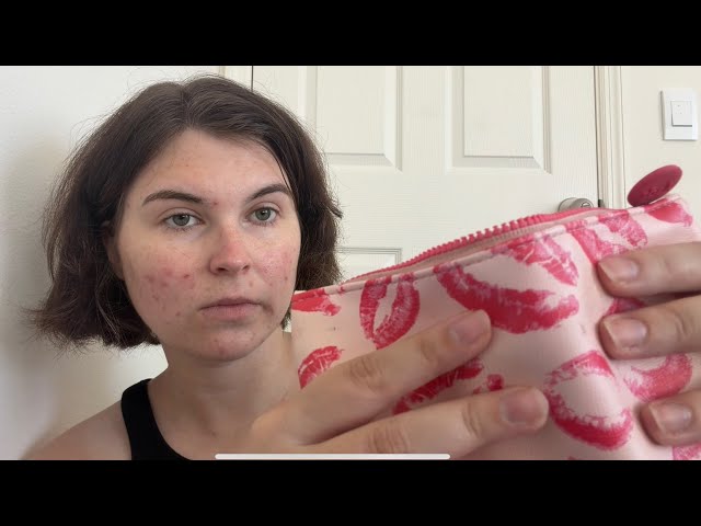 asmr makeup I brought on my Disney trip, soft spoken lofi 💓