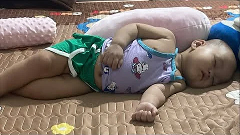 Sleep well Pretty little baby PorPor,  Adorable Chubby Panhapor 9 months old #Panhapor #Porpor