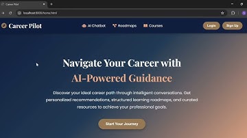 CareerPilot – Personalized Career & Course Recommendation System