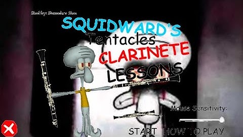 Squidward Tentacles Clarinet Lessons Mod (GAMEPLAY)