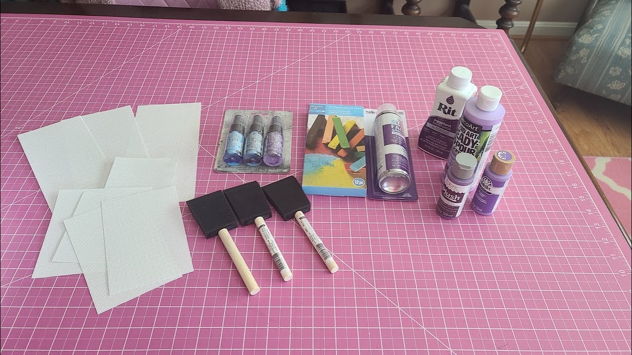 Coloring Perforated Paper ~ Distress Oxide~Fabric Paint~Rit Dye~Acrylic Paint~Artist Pastels