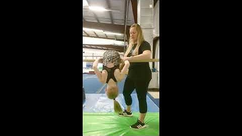 Forward Roll on Bars