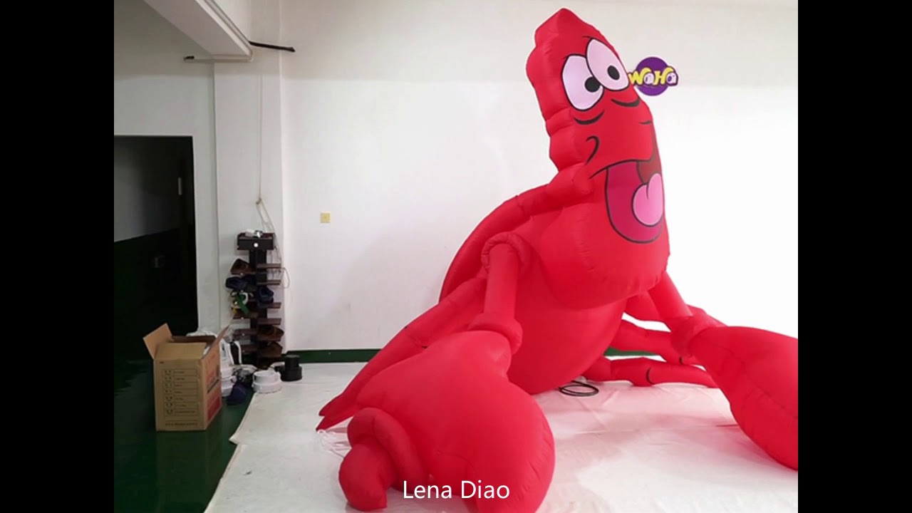 Hot sale giant inflatable lobster, inflatable crawfish, inflatable