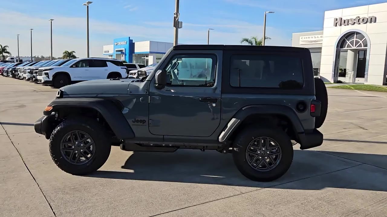 NEW 2026 JEEP WRANGLER Sport S 2 Door 4x4 at Huston CDJR (NEW) 