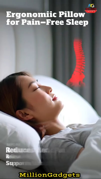 Experience-Free Sleep with Our Ergonomic Pillow #shorts #shortfeed #kitchen #musthaves #kitchenhacks