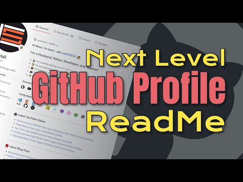 Next Level GitHub Profile README (NEW) | How To Create An Amazing Profile ReadMe With GitHub Actions