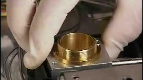 GC Agilent Series 6890 FID detector Jet Replacement procedure
