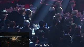 170119 SMA Seventeen, BTS, Gfriend reaction to Mamamoo You are the best - Decalcomanie
