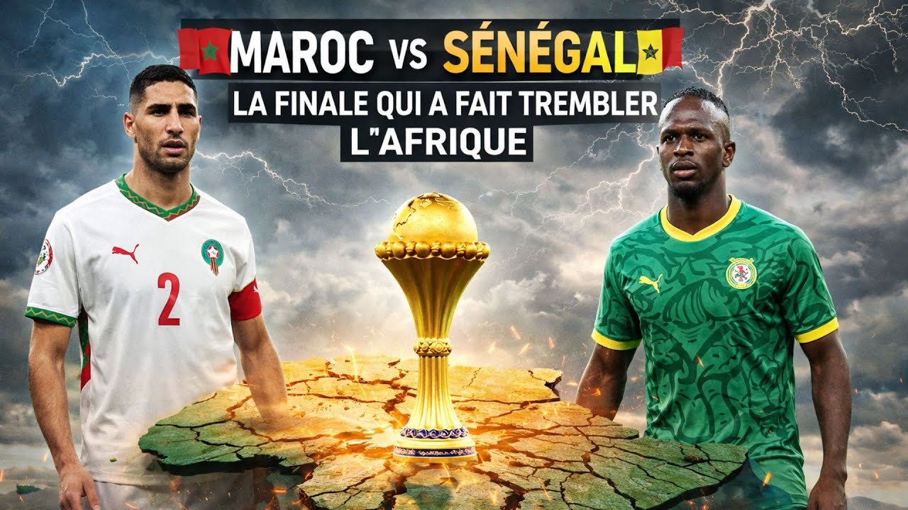 MAROC vs SÉNÉGAL : LA FINALE QUI A FAIT TREMBLER L’AFRIQUE