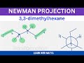 Newman Projection Of 3 3 Dimethylhexane