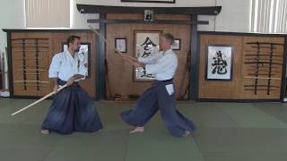 ASU Bokken kata #2 at touch time