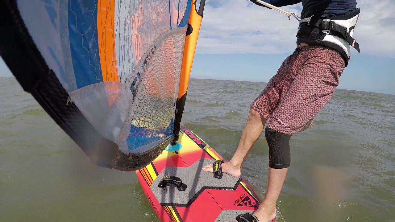 LEARNING TO FOIL IN A MODERATE BREEZE AND SEAS