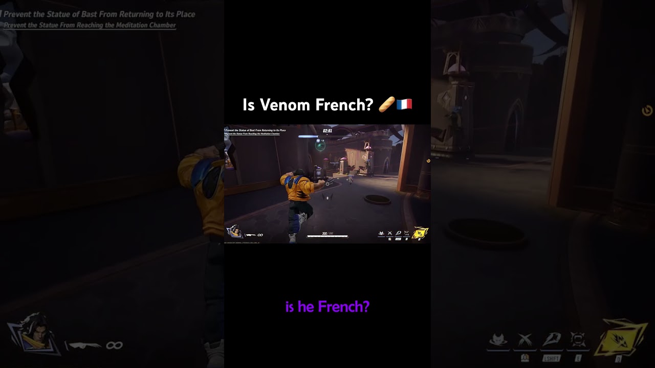 Is Venom French in Marvel Rivals? #gaming #marvelrivals #funny #fyp #youtubeshorts