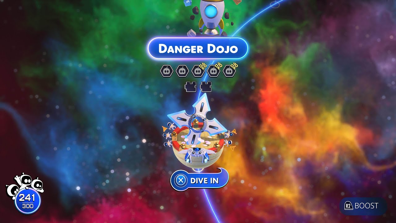 Astro Bot - Danger Dojo - All Bots and Puzzle Pieces