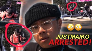 JUSTMAIKO arrested while filming with JORDAN MATTER 😳
