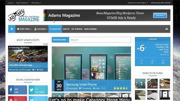 Adams v5 - Build Mega Menu