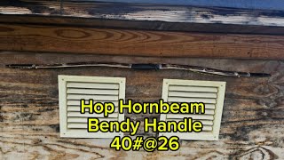 Hop Hornbeam Bendy Handle Longbow 40