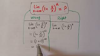 Calculus: Limit wrong vs right solutions 🤔 💥