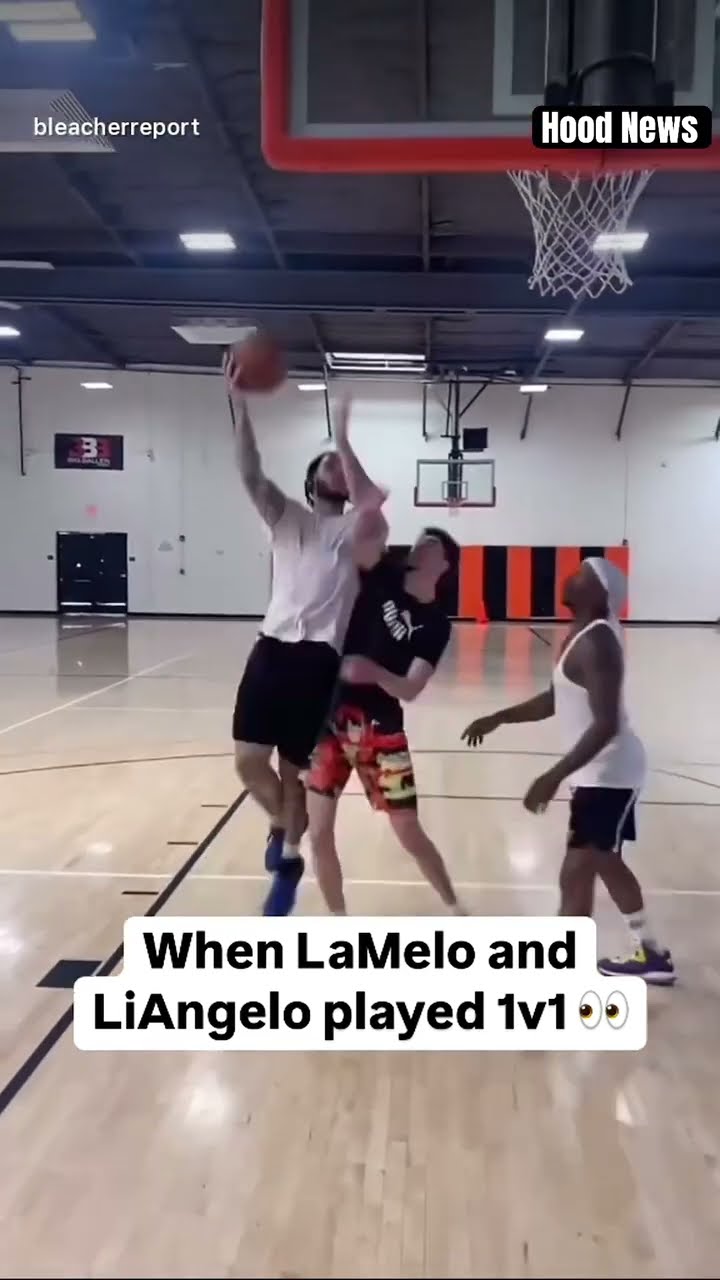 Melo or Gelo #hoodnews #lameloball #liangeloball #basketball #workout #fitness #motivation #sports